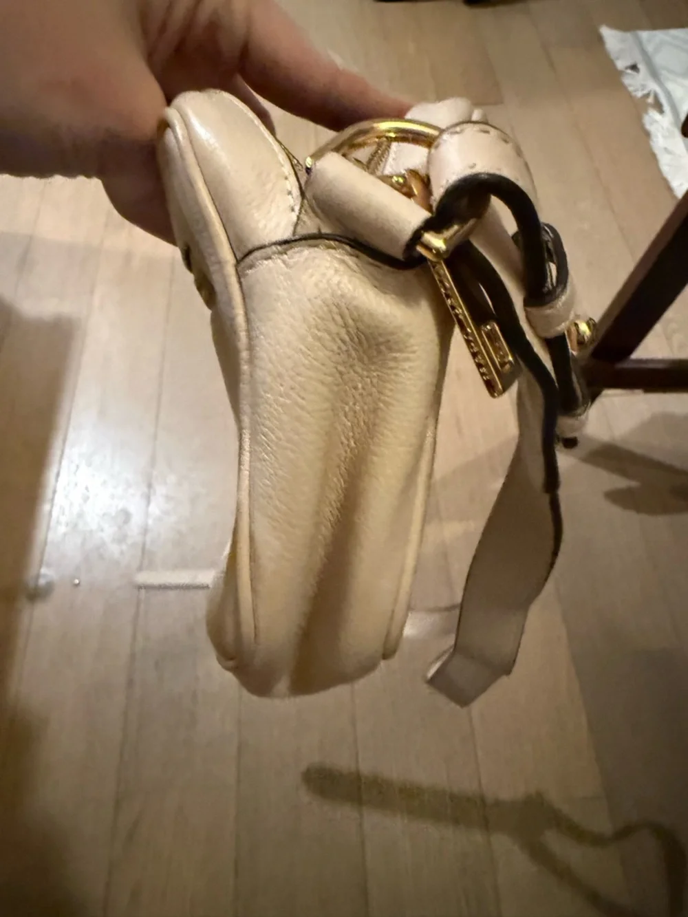 Marc Jacobs light pink  Crossbody Belt Bag with Gold Hardware - Picture 2 of 6